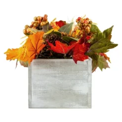Northlight 21" Autumn Harvest Arrangement In A "Thankful" Rustic Wooden Box Centerpiece 7 Northlight 21" Autumn Harvest Arrangement In A "Thankful" Rustic Wooden Box Centerpiece -Home Decor GUEST 00e0415a eff2 463e 9ad3 d4117c0ad38f