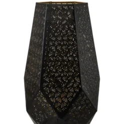 Northlight Laser-Cut Leaf Pattern Iron Table Lamp With Wood Base - 16.5" - Black And Gold 7 Northlight Laser-Cut Leaf Pattern Iron Table Lamp With Wood Base - 16.5" - Black And Gold -Home Decor GUEST 08146ef6 a0ef 4cd1 b5a4 ad21b6d6e736