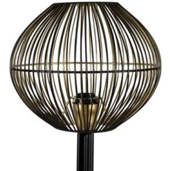 Northlight Iron Table Lamp With Wire Shade - 29.75" - Black And Gold 7 Northlight Iron Table Lamp With Wire Shade - 29.75" - Black And Gold -Home Decor GUEST 0b125beb 2f7c 4b42 8976 f0307c3e9444
