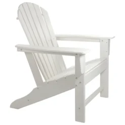 Northlight All Weather Recycled Plastic Outdoor Adirondack Chair, White -Home Decor GUEST 0b53f766 ab62 4725 bdd8 ac4ca2802ccd