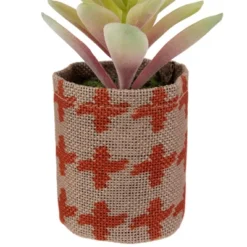 Northlight Artificial Pastel Succulent In Burlap Bag - 4.75" -Home Decor GUEST 0d6ada4d a825 4085 ab58 9c98a462d949