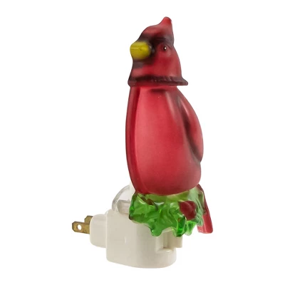 Northlight 5.5" Red Cardinal Bird Christmas Night Light 3 Northlight 5.5" Red Cardinal Bird Christmas Night Light - Image 3
