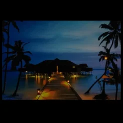 Northlight LED Lighted Tropical Paradise Island Scene Canvas Wall Art 23.5" X 15.75" -Home Decor GUEST 10254fca 48d1 4bff 944f 459f27b394a7