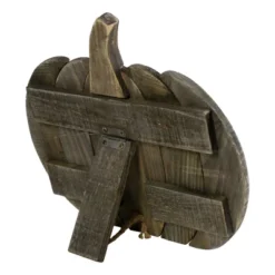 Northlight 13.75 White Wooden Pumpkin Fall Harvest Decoration -Home Decor GUEST 136650d6 b6b6 4bbe 92bb befda2eb0fc5