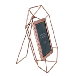 Northlight 11" Contemporary Hexagonal 4" X 6" Photo Picture Frame - Rose Gold -Home Decor GUEST 149fe1ad 78cc 42c3 a90e f6d3512a2e09