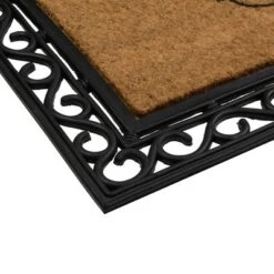 Northlight Black And Natural Coir Rectangular "Welcome" Doormat 22" X 48" -Home Decor GUEST 167e57f5 4eca 4ce0 82d5 77c533fe293b