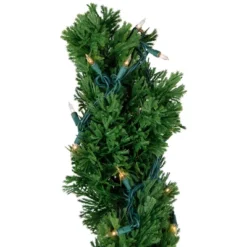 Northlight 5.5' Pre-Lit Artificial Cedar Spiral Topiary Tree In Urn Style Pot, Clear Lights -Home Decor GUEST 170241d6 4a3d 402b 9305 87945786f9f2