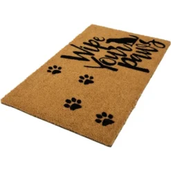 Northlight Natural Coir "Wipe Your Paws" Outdoor Doormat 18" X 30" 6 Northlight Natural Coir "Wipe Your Paws" Outdoor Doormat 18" X 30" -Home Decor GUEST 193ea521 ae61 471b 9d97 625bb5a992a2