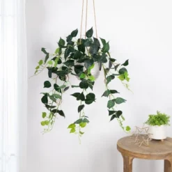 Northlight 34.75" Pothos Plant Artificial Spring Bush - Green