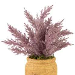Northlight 12" Artificial Purple Cypress Plant In A Ceramic Pot -Home Decor GUEST 1ae9f716 f3d0 4103 a344 f111ba35dd9f