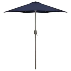 Northlight 7.5ft Outdoor Patio Market Umbrella With Hand Crank, Midnight Blue 9 Northlight 7.5ft Outdoor Patio Market Umbrella With Hand Crank, Midnight Blue -Home Decor GUEST 1cbc3045 28af 4a13 be94 b9417a0f65b0