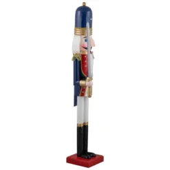 Northlight 48.25" Blue And White Christmas Nutcracker Soldier With Sword -Home Decor GUEST 1dd177e5 bad9 4cff 8d84 4aaf7cc8ab5f