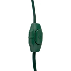 Northlight 9ft Green Indoor Extension Power Cord With 9-Outlets And Foot Switch