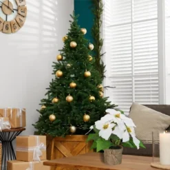 Northlight 11.75" LED Artificial White Poinsettia Potted Plant - Clear Lights 5 Northlight 11.75" LED Artificial White Poinsettia Potted Plant - Clear Lights -Home Decor GUEST 1eda1319 6b8b 4e85 a102 bc2d12c34a36