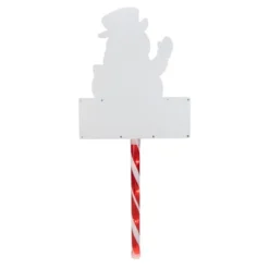 Northlight 28.5" Lighted Snowman 'LET IT SNOW' Christmas Lawn Stake - Clear Lights -Home Decor GUEST 20ea536e 7026 458e 99fe 3a335dbc174e