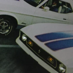 Northlight Fiber Optic And LED Lighted Ford Mustang Canvas Wall Art 15.75" X 12"