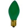 Northlight Pack Of 4 Green Opaque C7 Christmas Replacement Bulbs