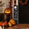 Northlight 36" Enter At Your Own Risk Wood Halloween Wall Sign