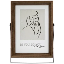 Northlight Wooden Picture Frames With Display Stand - For 5" X 7" Photo - Set Of 2 -Home Decor GUEST 31d11526 4bc1 4801 8ac0 e040f3b38c8f