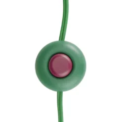 Northlight 15' Green Indoor Power Extension Cord With 3-Outlets And Foot Switch