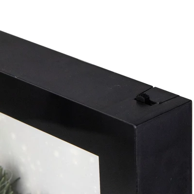 Northlight 14" Black Framed 3D "Baby It's Cold Outside" Christmas LED Decor Box 4 Northlight 14" Black Framed 3D "Baby It's Cold Outside" Christmas LED Decor Box - Image 4