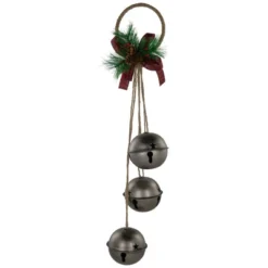 Northlight Jingle Bells With Plaid Bow Christmas Decoration - 20" - Silver 9 Northlight Jingle Bells With Plaid Bow Christmas Decoration - 20" - Silver -Home Decor GUEST 364a22ff 6de4 4fda 855a 4887b60aaf4c