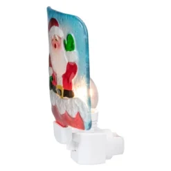 Northlight 6" Red And White Santa Claus Christmas Night Light