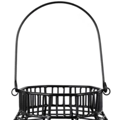 Northlight Large Geometric Iron Hurricane Candle Lantern - 11.25" - Black -Home Decor GUEST 384cb0a0 8aae 4a3d b03f 1454879c5d80