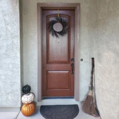 Northlight Black Twig Artificial Halloween Wreath, 24-Inch, Unlit -Home Decor GUEST 39d07576 6af3 4e9c abf2 98210306acc6