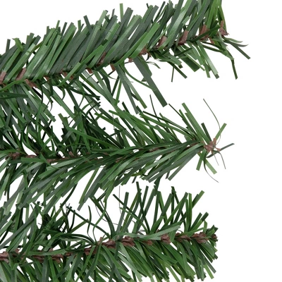 Northlight 9' X 12" Unlit Canadian Pine 2-Tone Artificial Christmas Garland 3 Northlight 9' X 12" Unlit Canadian Pine 2-Tone Artificial Christmas Garland - Image 3