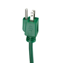 Northlight 10' Green 3-Prong Outdoor Extension Power Cord With Fan Style Connector -Home Decor GUEST 3b7fcbb6 0811 46c2 b481 4100d44ebe9b