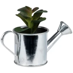 Northlight Atlantis Artificial Succulent Plant In Watering Can - 6" -Home Decor GUEST 3cded5e9 1abf 4a7f 870e 955e4fda697c