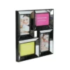 Northlight 13.75" Black Trimmed Glass Encased Collage Photo Picture Frame Wall Decoration