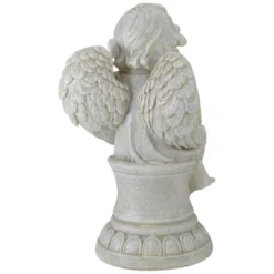 Northlight 9" Ivory Praying Angel On Pedestal Outdoor Garden Statue -Home Decor GUEST 3e53f3f2 bc67 40d8 bdc2 e7da059b0fbf