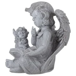 Northlight 8.25" Reading Angels With Book Outdoor Garden Statue -Home Decor GUEST 3fae02bf cd21 4202 be16 3ae995709c91