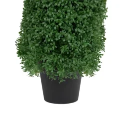 Northlight 30" Artificial Boxwood Cone Topiary Tree With Round Pot, Unlit 7 Northlight 30" Artificial Boxwood Cone Topiary Tree With Round Pot, Unlit -Home Decor GUEST 42fc7823 6717 4c3b 96f7 25eb6f92a4fe