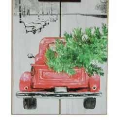 Northlight 31.75" LED Lighted Welcome Sign With Truck Christmas Sign -Home Decor GUEST 467b028f 08ff 498d 8b0b 8183610616bc