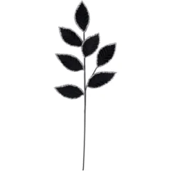 Northlight 26" Black And Silver Sequin Leaves Christmas Spray 9 Northlight 26" Black And Silver Sequin Leaves Christmas Spray -Home Decor GUEST 47055e64 131a 405b 9dbd 059543138c84
