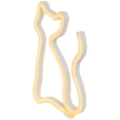 Northlight 9" White Cat LED Neon Style Sign 7 Northlight 9" White Cat LED Neon Style Sign -Home Decor GUEST 4729da5f 1528 4d14 a1cb 4a7060ebd379