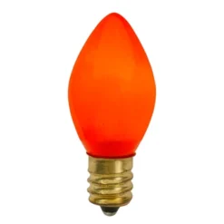 Northlight Set Of 4 Orange Opaque C7 Christmas Replacement Bulbs - 2" -Home Decor GUEST 47525730 410c 48c4 bf7c ee4a602be88d