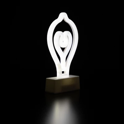 Northlight LED Bulb Neon Table Light - 8.5" 3 Northlight LED Bulb Neon Table Light - 8.5" - Image 3