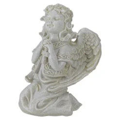 Northlight 6.75" Praying Angel With Cross Outdoor Garden Statue -Home Decor GUEST 50a0a4f0 afaf 4ab4 92f4 49910b9718a8
