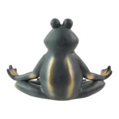 Northlight 12.25" Frog In Lotus Yoga Position Garden Statue -Home Decor GUEST 52a5694d 0617 4399 be41 d4c0583ba211