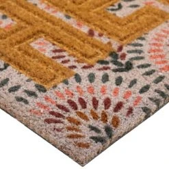 Northlight Brown And Pink "Hello" Floral Coir Outdoor Doormat 18" X 30" 9 Northlight Brown And Pink "Hello" Floral Coir Outdoor Doormat 18" X 30" -Home Decor GUEST 52b85715 9336 409c bd0b 74356772ab8d