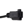 Northlight 20' Black 3-Prong Outdoor Extension Power Cord