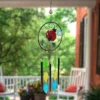 Northlight Ladybug Dreamcatcher Outdoor Garden Windchime - 27.5"
