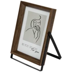 Northlight Wooden Picture Frames With Display Stand - For 5" X 7" Photo - Set Of 2 -Home Decor GUEST 5584951e 19e9 45c7 8b5e 65518251038e