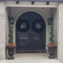 Northlight 36" Black Colorado Spruce Artificial Halloween Wreath - Unlit -Home Decor GUEST 5600c736 a08a 4a04 aa8b 0fc468969751