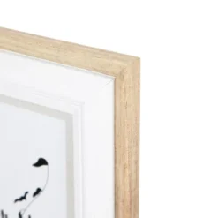 Northlight Wooden Picture Frames For 5" X 7" Photo - Natural And White - Set Of 4 -Home Decor GUEST 57207349 3209 45d8 b7a3 59faee33bfce