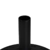Northlight Black Flat Round Resin Base Stand For Patio Umbrella - 21lbs
